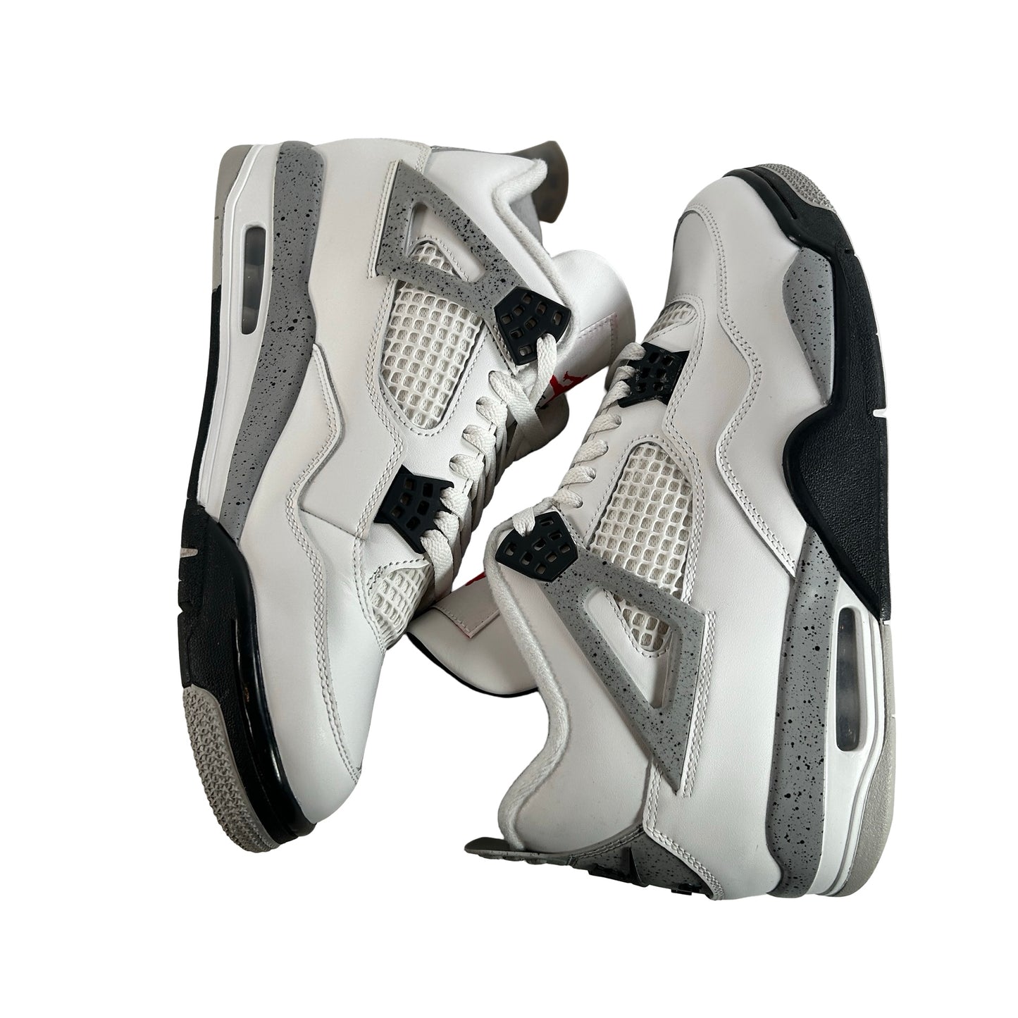 FV5029 100 Jordan 4 Retro White Cement (2025) [USED] - 10 M (Used12)
