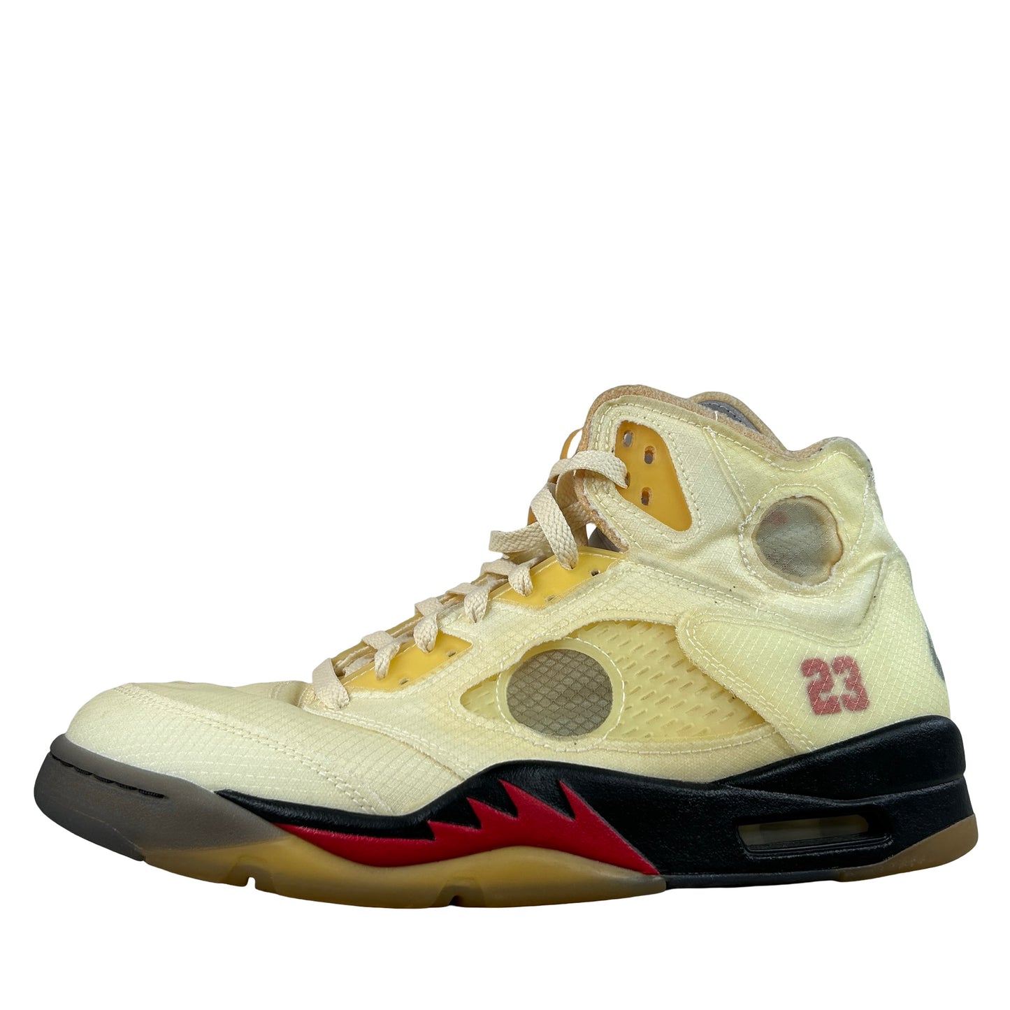DH8565 100 Jordan 5 Off-White Sail [USED] - 10.5 M (Used2) (Replace Box2)