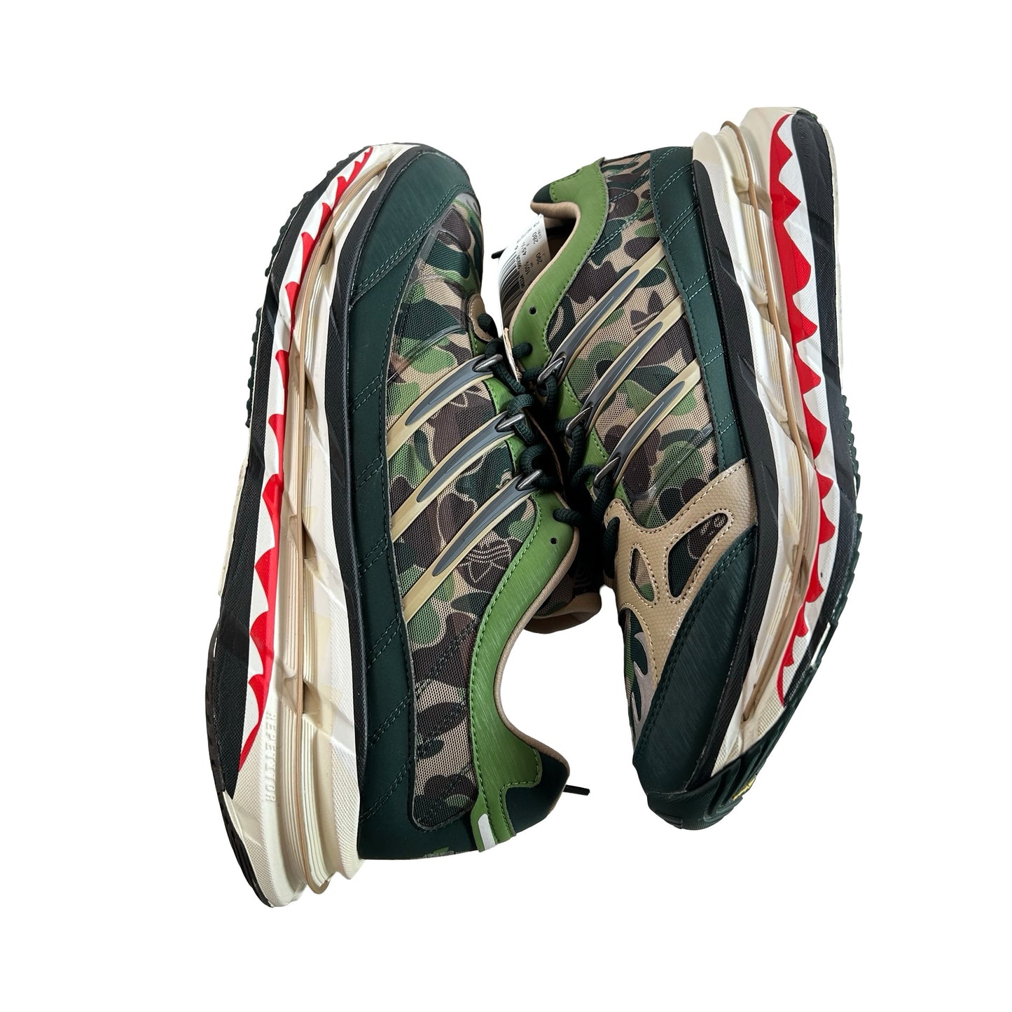 KJ8850 adidas Adistar HRMY BAPE Green Camo [USED] - 11 M (Used)