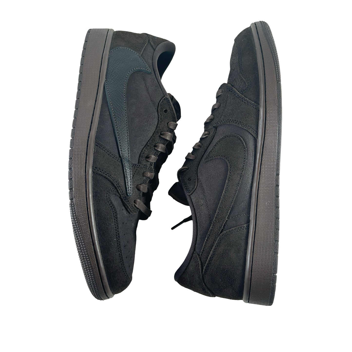 DM7866 202 Jordan 1 Retro Low OG SP Travis Scott Velvet Brown [USED] - 13 M (Used) (No Box)