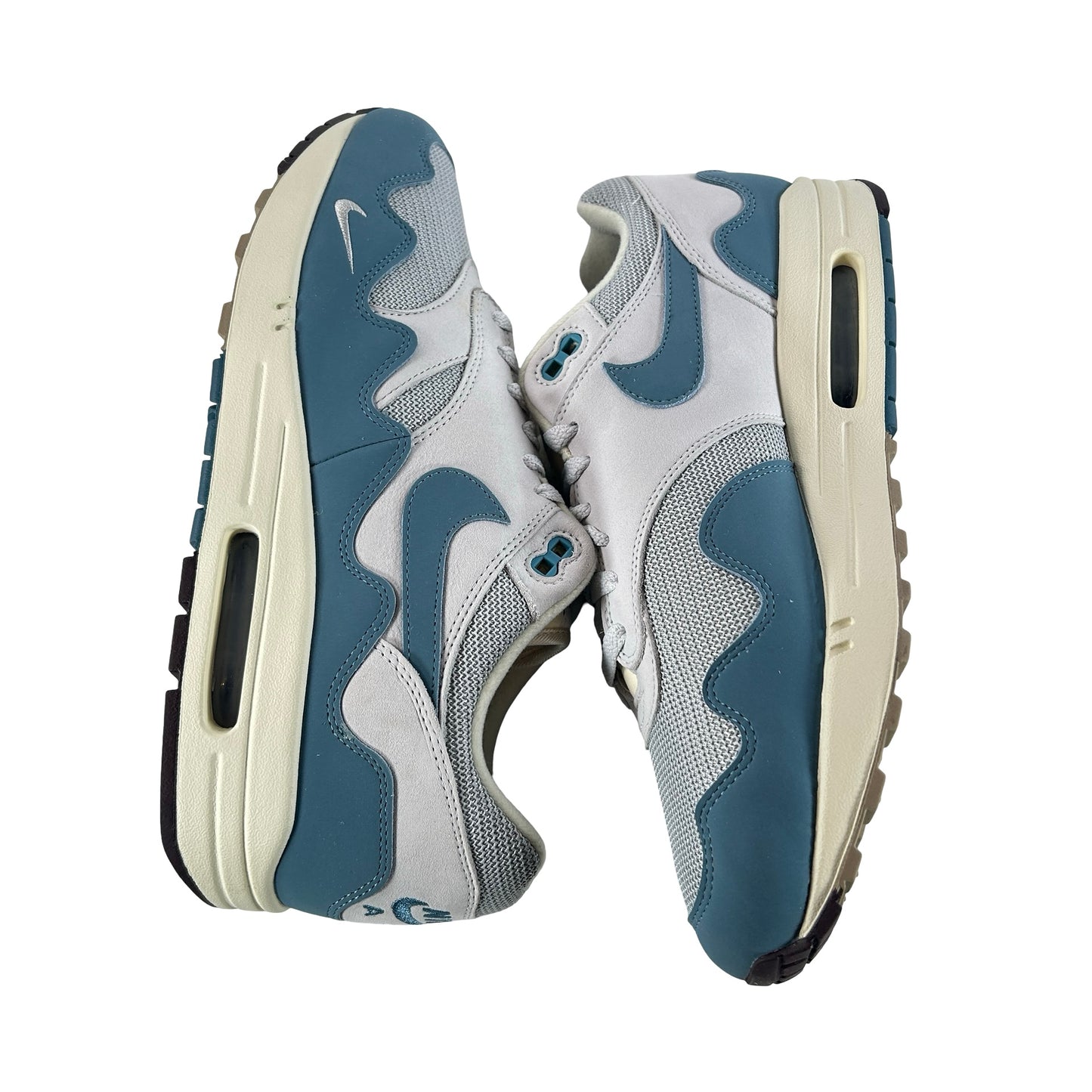 DH1348 004 Nike Air Max 1 Patta Waves Noise Aqua [USED] - 12 M (VNDS)