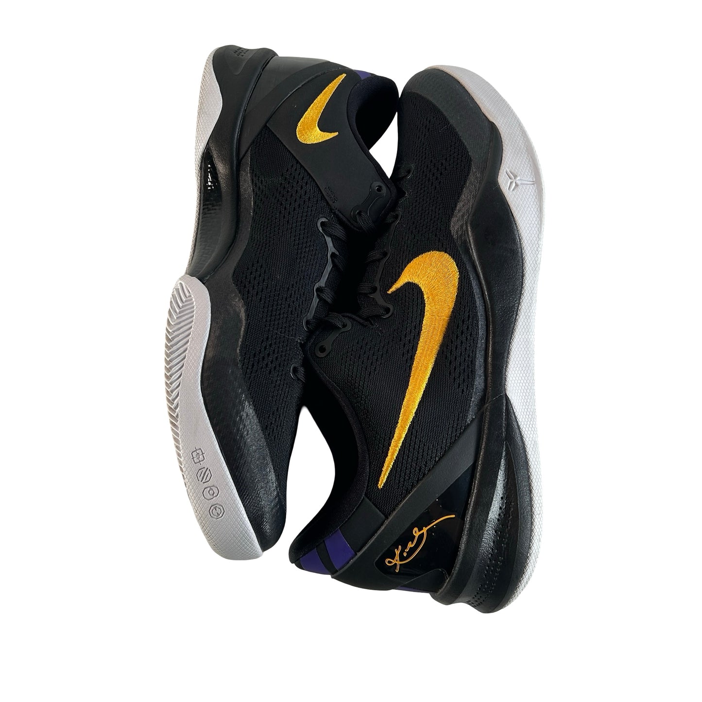 HF9550 001 Nike Kobe 8 Protro Lakers Away [USED] - 11 M (Used) (No Box)