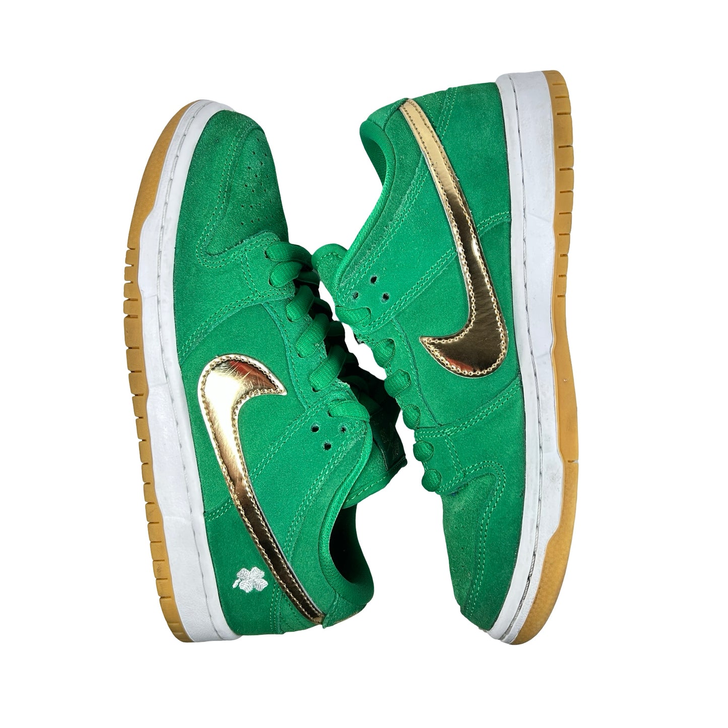 BQ6817 303 Nike SB Dunk Low Pro St. Patrick's Day (2022) [USED] - 6 M (Used)