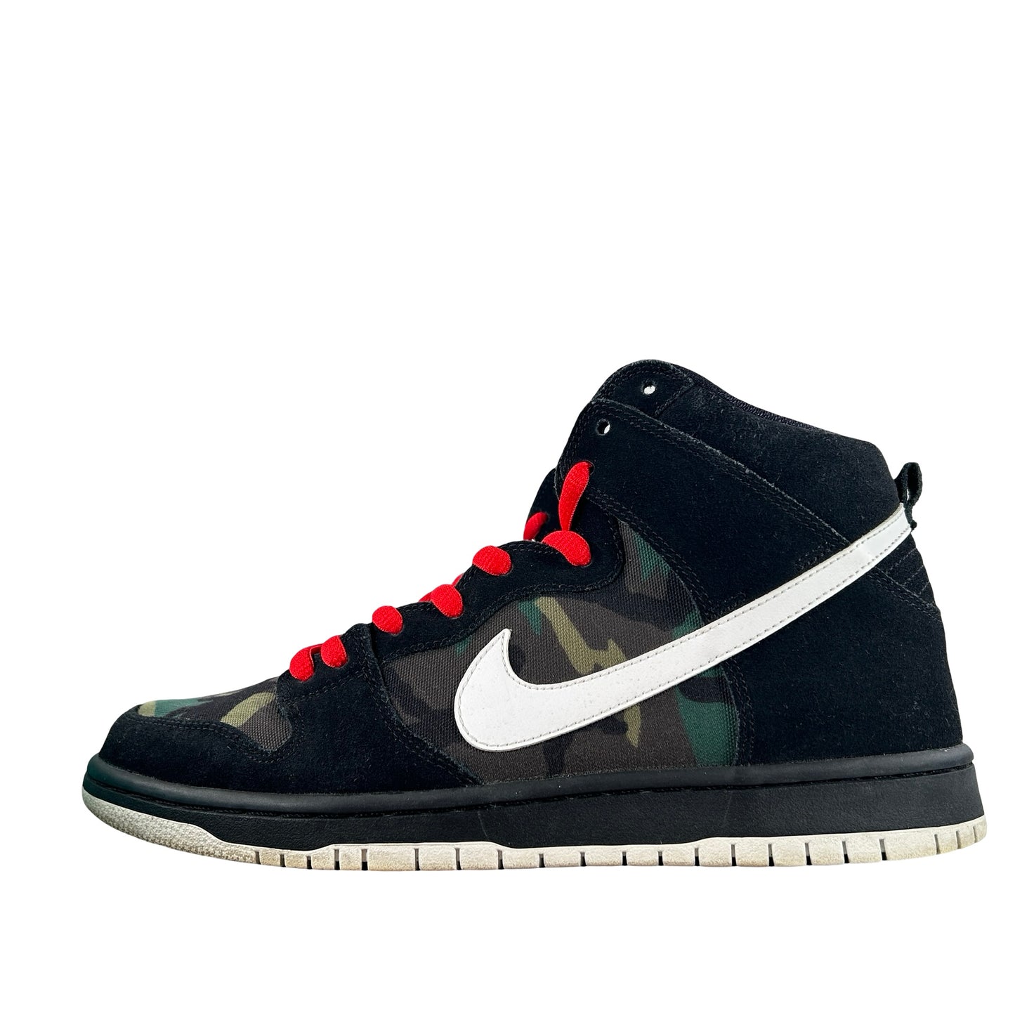 BQ6826 001 Nike SB Dunk High Camo [USED] - 10.5 M (Used)