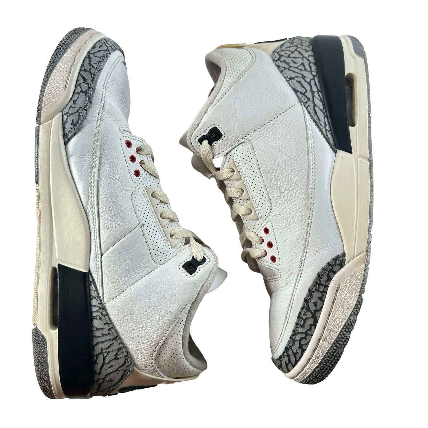 DN3707 100 Jordan 3 Retro White Cement Reimagined [USED] - 10 M (Used11)