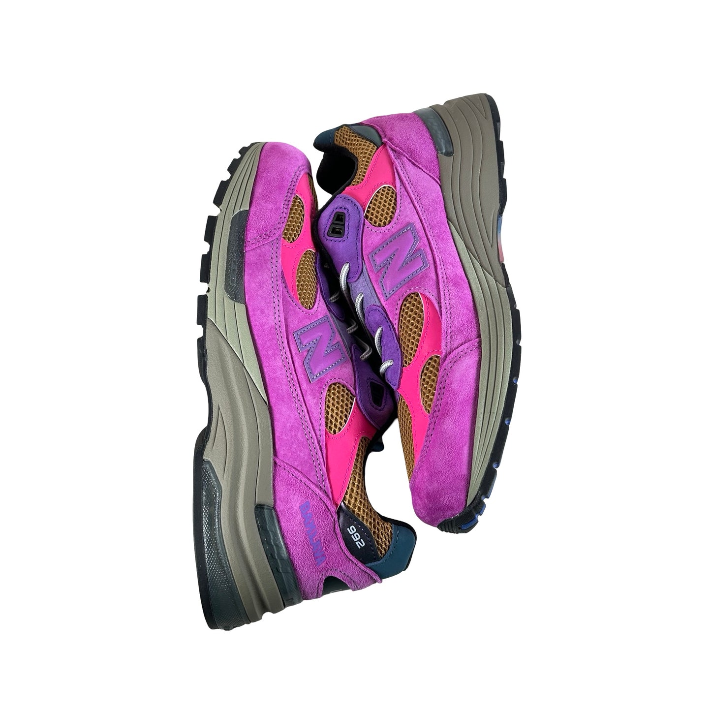 U992AC1 New Balance 992 MiUSA Action Bronson Digitalis Purpurea [USED] - 9.5 M (Used)