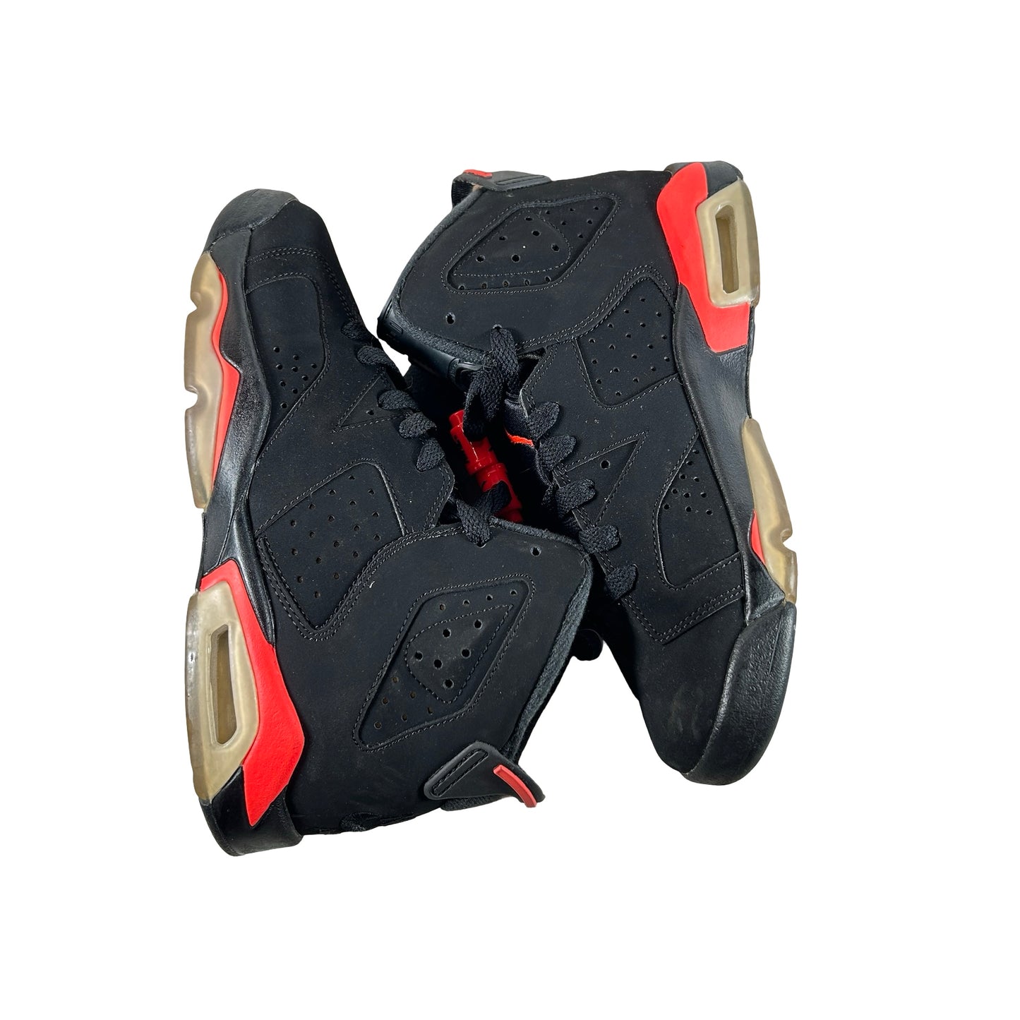 384665 060 Jordan 6 Black Infrared 2019 (GS) - 4 Y (Used) (No Box)