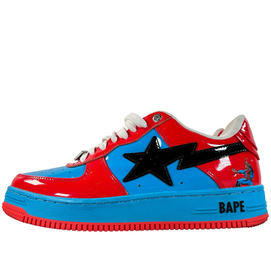 1I73191916 RED A Bathing Ape Bape Sta Marvel Comics Spider-Man [USED] - 8.5 M (Used) (No Box)