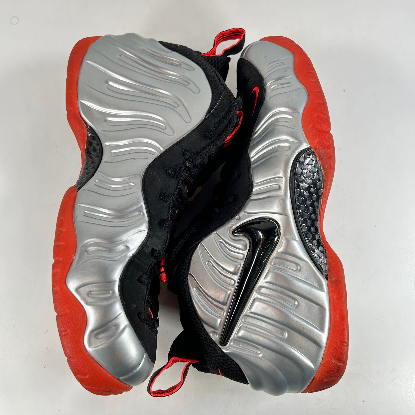 624041 016 Nike Air Foamposite Pro Bright Crimson [USED] - 11.5 M (Used) (No Box)