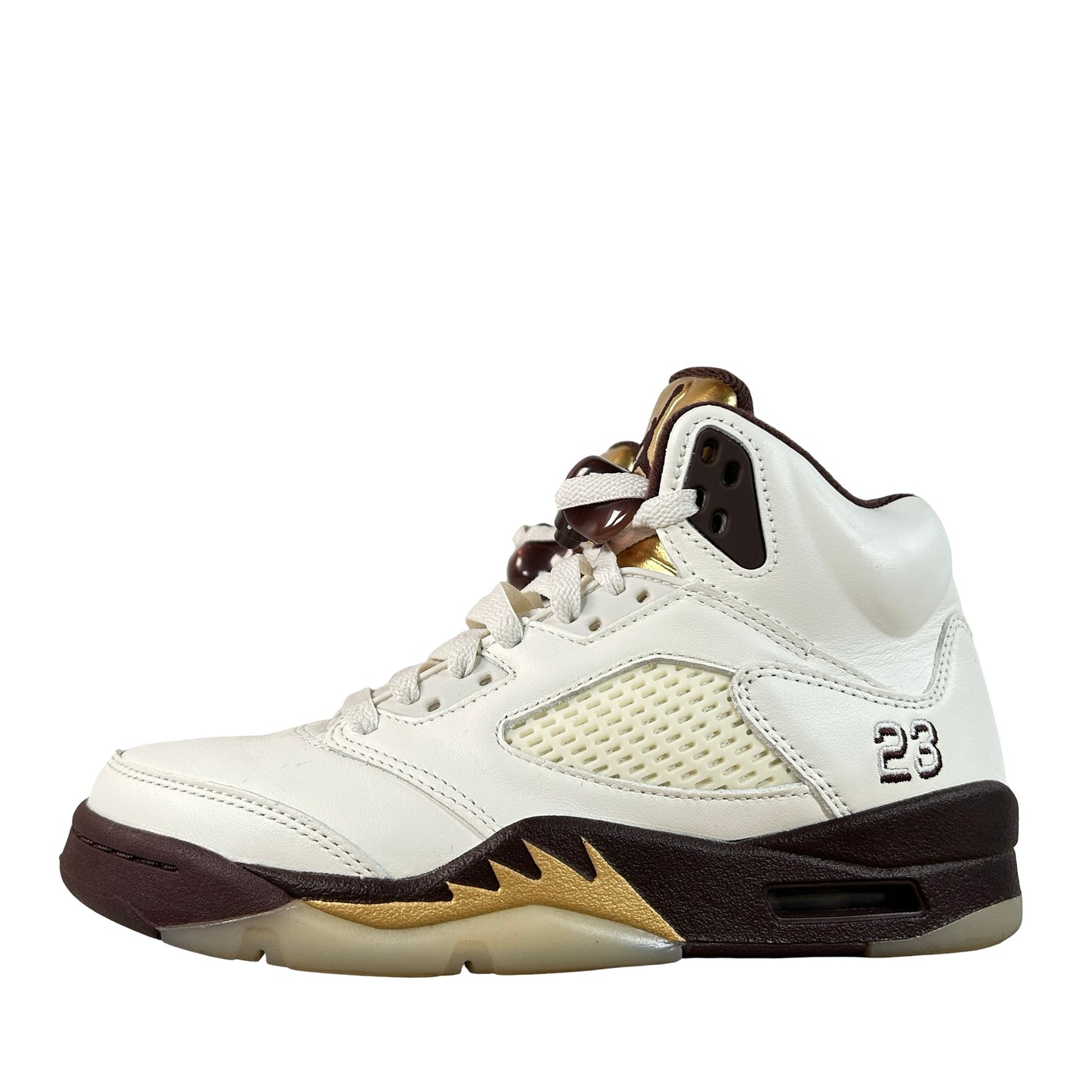 DD9336 200 Air Jordan 5 Retro Golden Ticket (Women's) [USED] - 6.5 W (Used) (No Box)