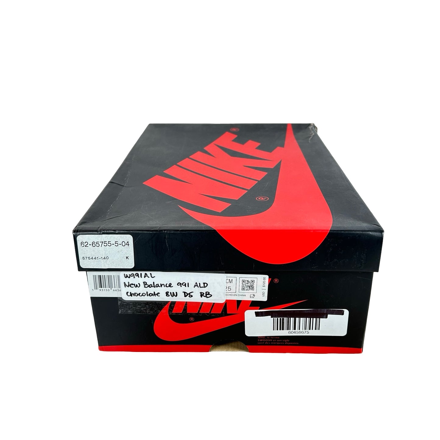 W991AL1 New Balance 991 MiUK Aimé Leon Dore Chocolate (Women's) [REPLACE BOX]