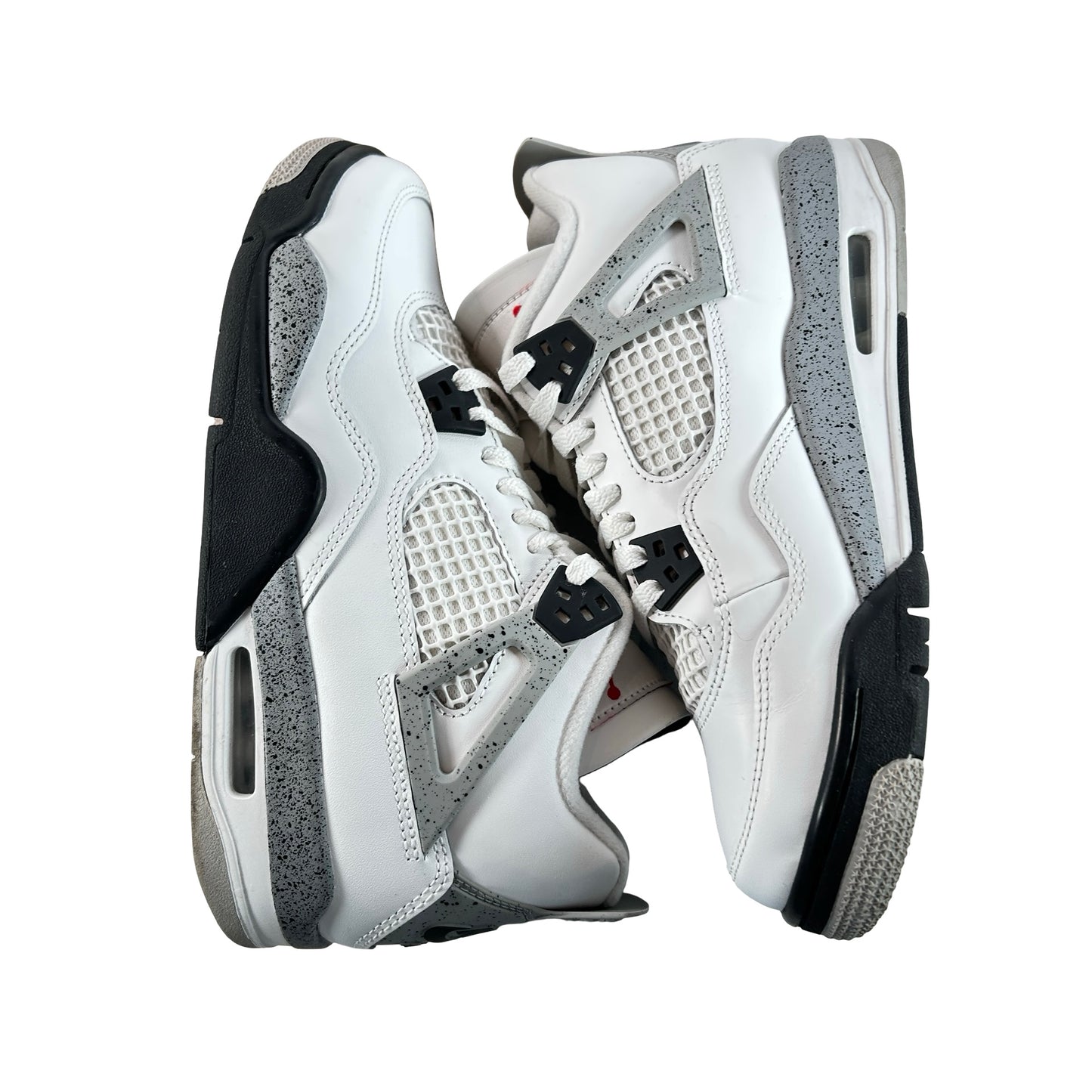 IB4171 100 Jordan 4 Retro White Cement (2025) (GS) [USED] - 7 Y (Used8)