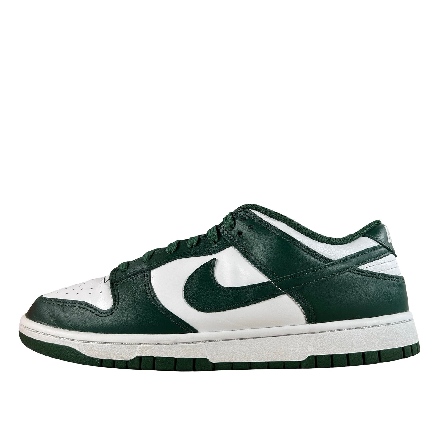 DD1391 101 Nike Dunk Low Michigan State [USED] - 10 M (Used2)