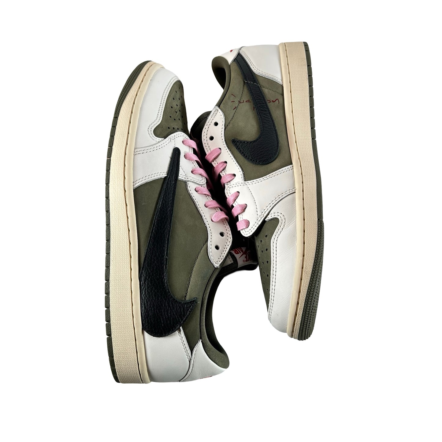 DM7866 200 Jordan 1 Retro Low OG SP Travis Scott Medium Olive [USED] - 10.5 M (Used8)