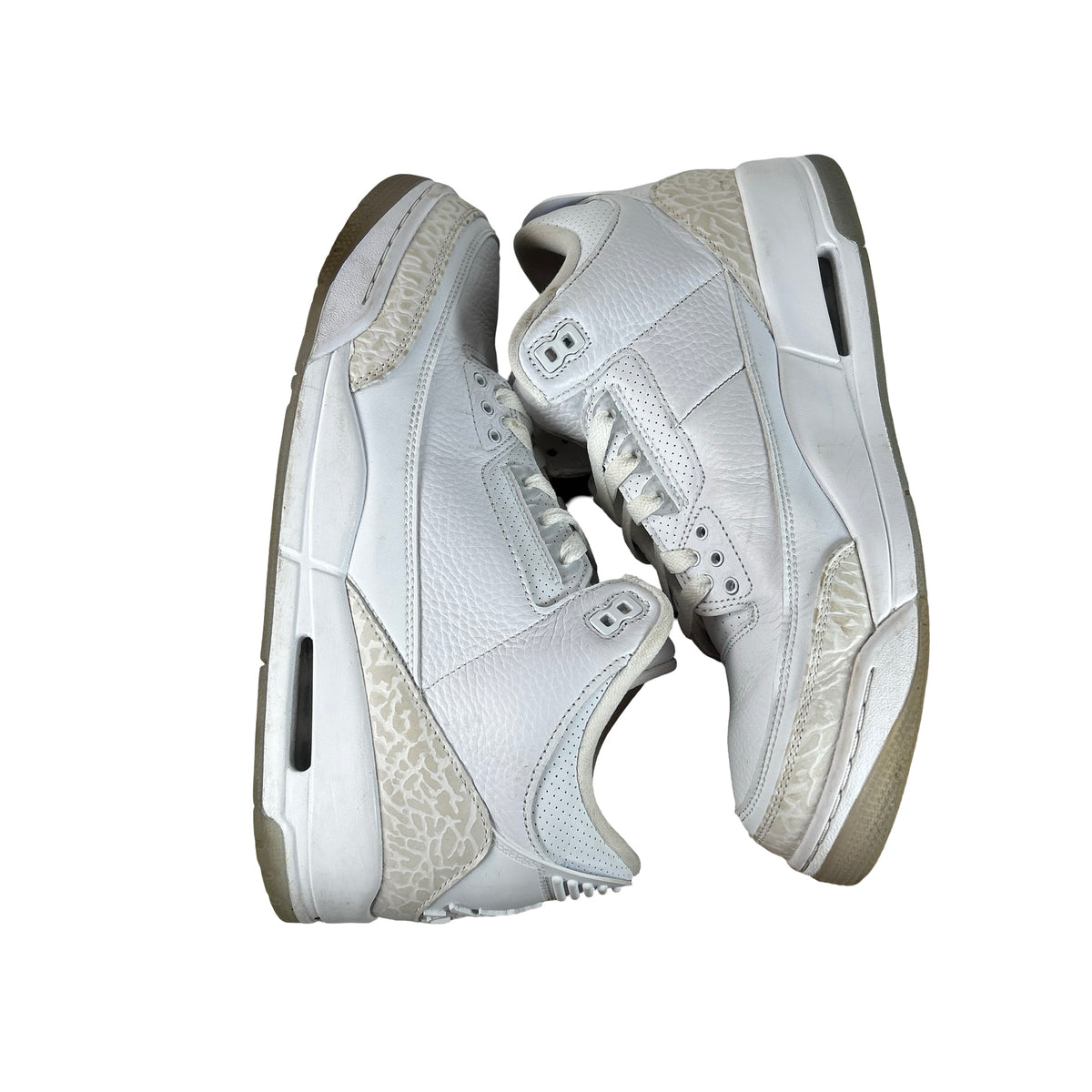 136064 111 Jordan 3 Retro Pure White (2018) [USED] - 10 M (Used2)