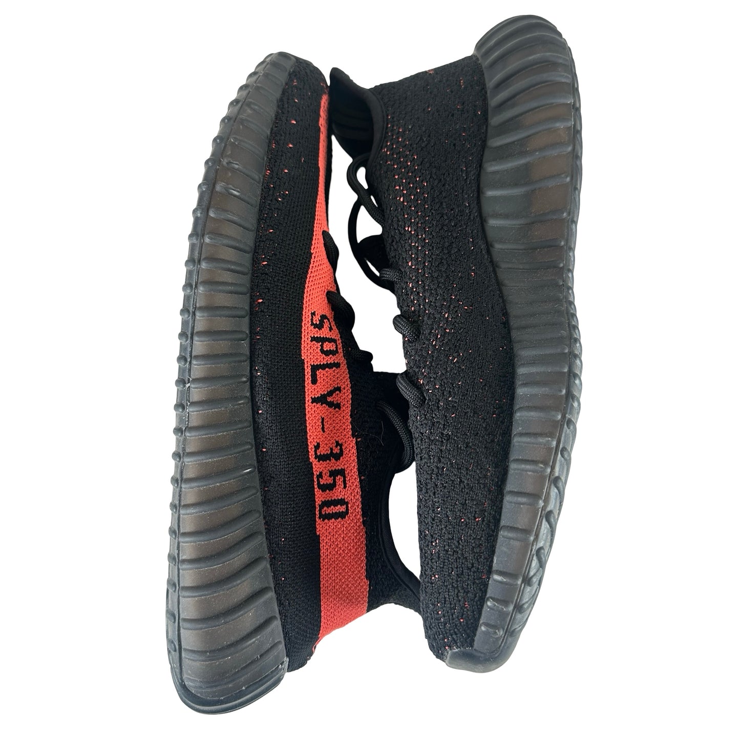 BY9612 Yeezy Boost 350 V2 Core Black Red [USED] - 8.5 M (Used)