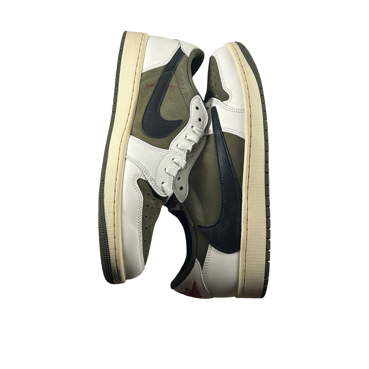 DM7866 200 Jordan 1 Retro Low OG SP Travis Scott Medium Olive [USED] - 12 M (Used9)
