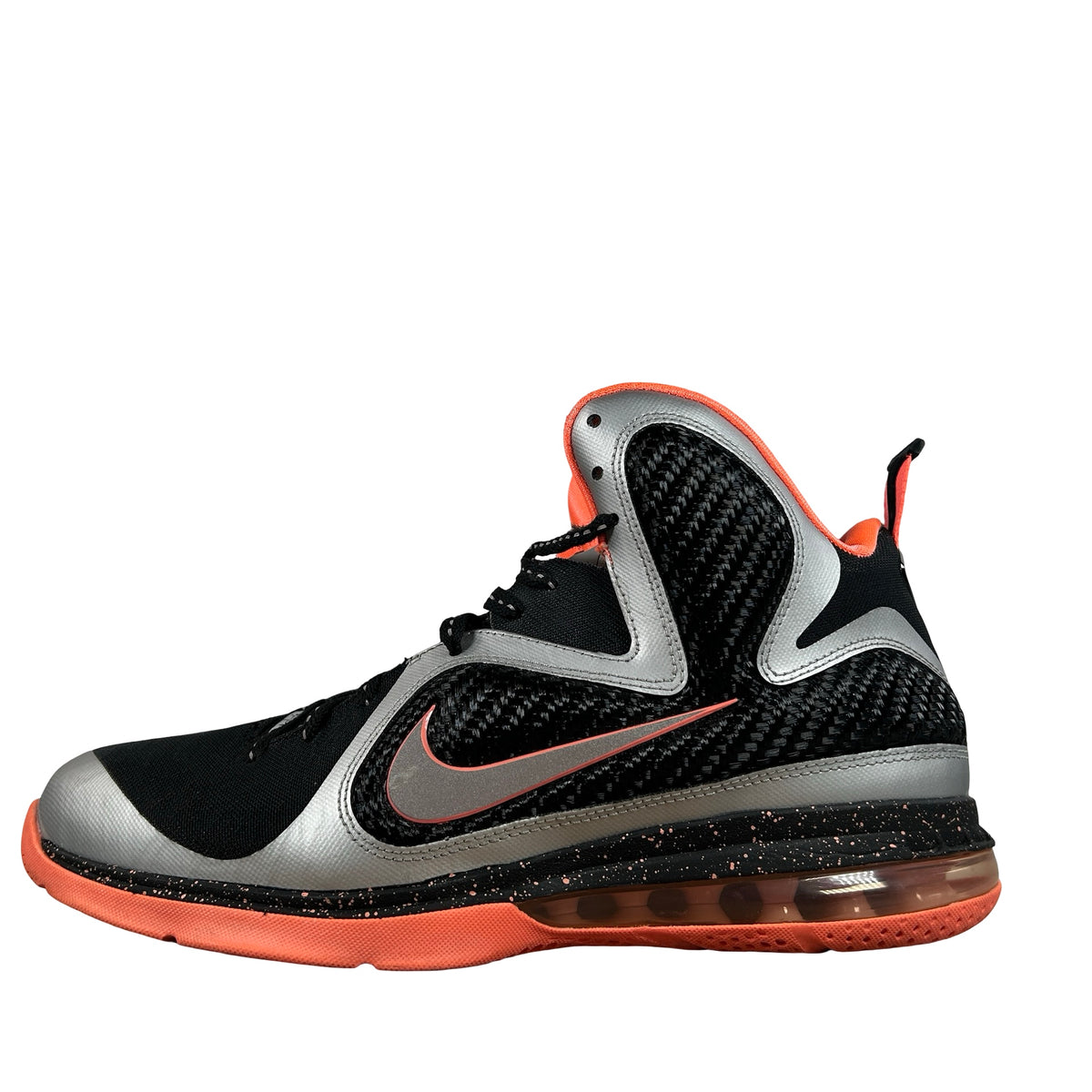 469764 005 Nike LeBron 9 Mango [USED] - 10 M (Used)