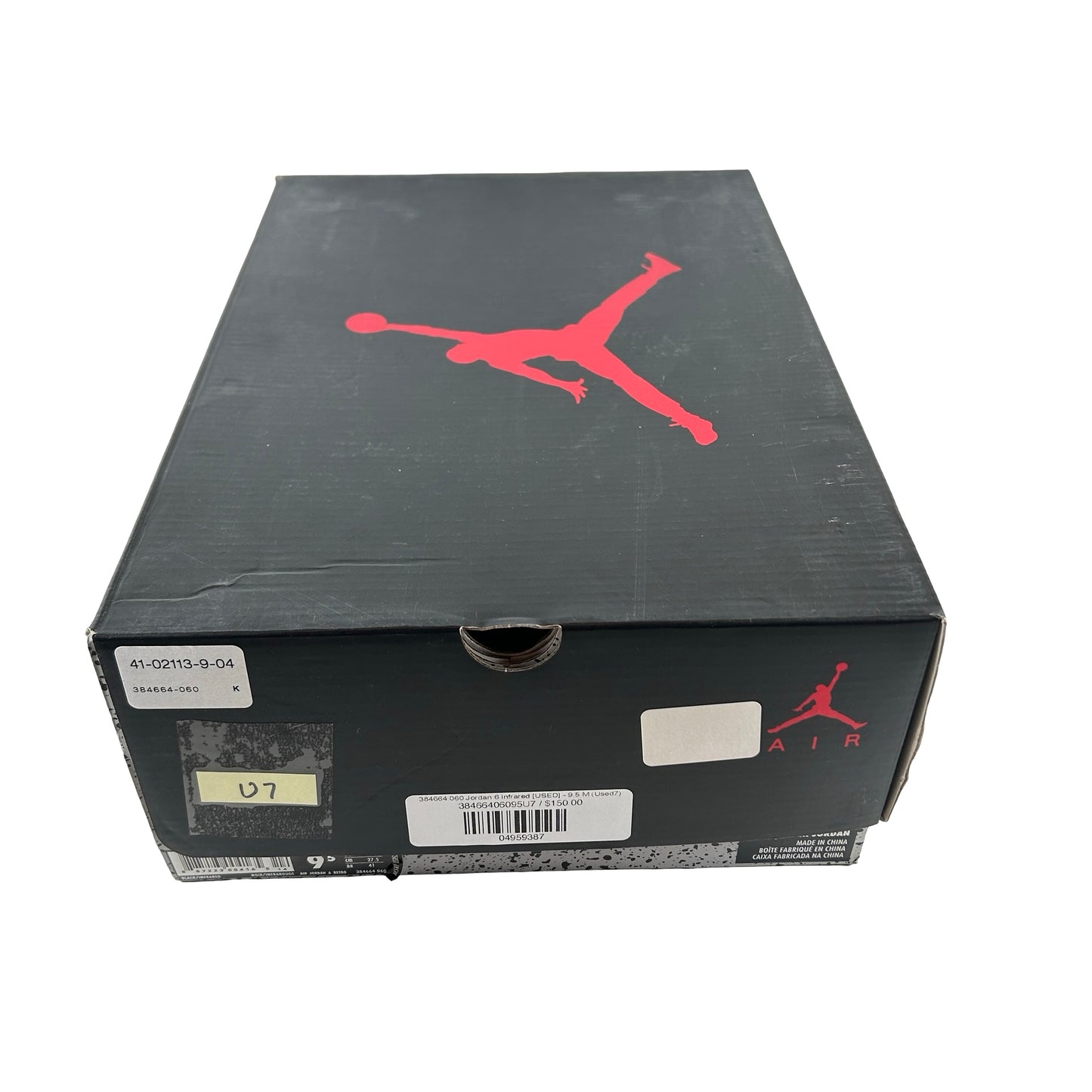 384664 060 Jordan 6 Infrared [USED] - 9.5 M (Used7)