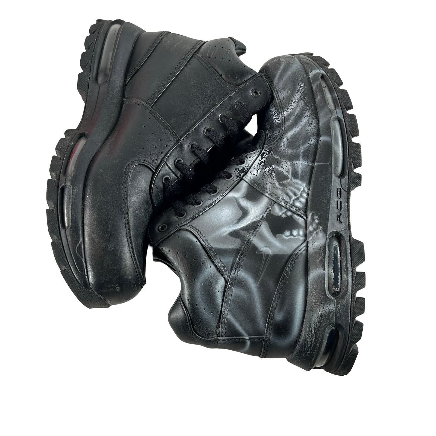 865031 009 Nike Air Max Goadome Black x STFU OG Black [USED] - 7.5 M (Used2)