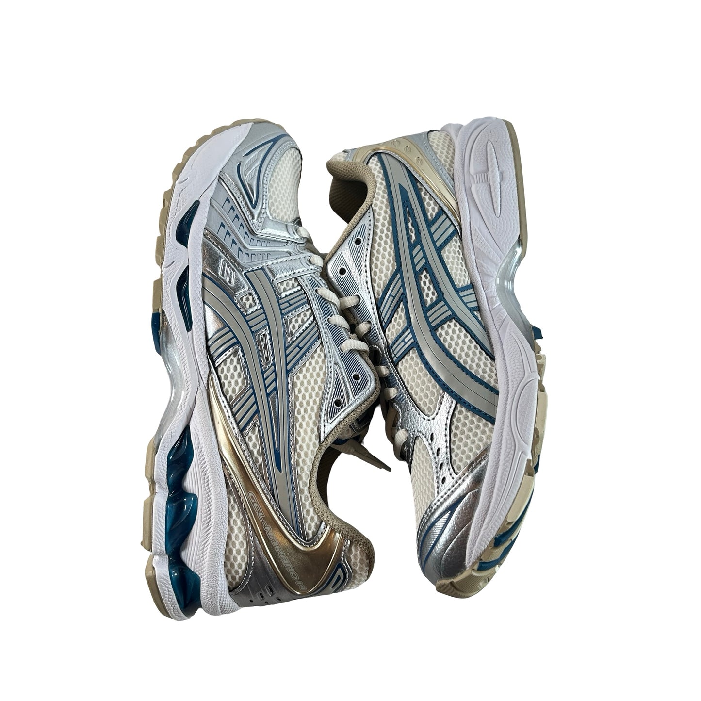 1201A019 105 ASICS Gel-Kayano 14 Cream Pure Silver Champagne [USED] - 8 M (Used2)