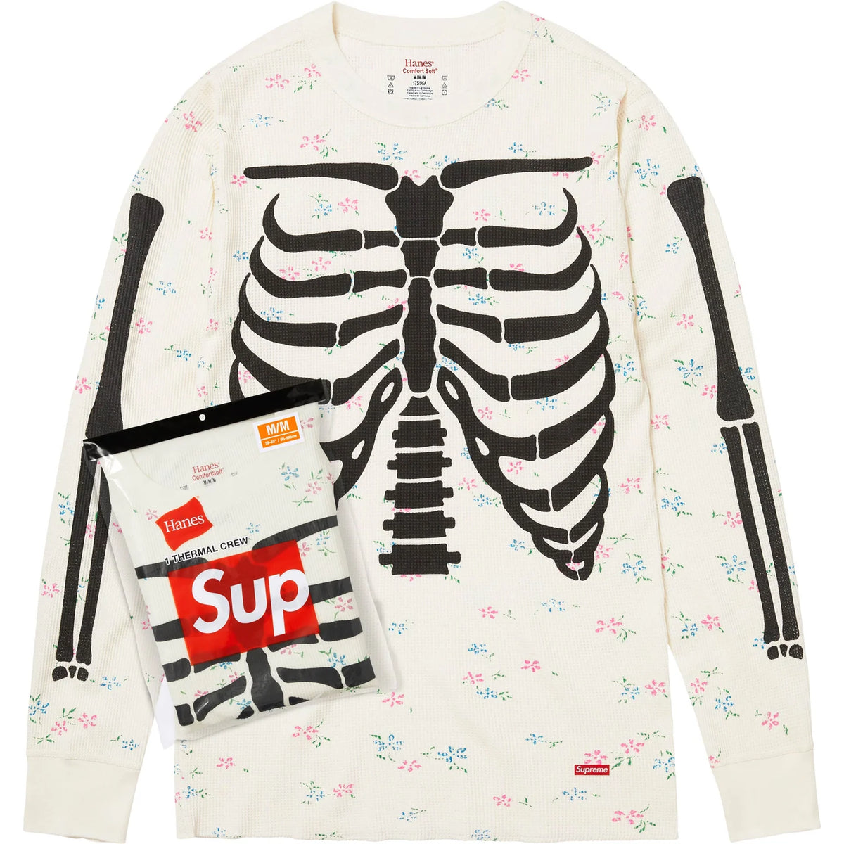 Supreme Hanes Bones Thermal Crew FW26 (1 Pack)