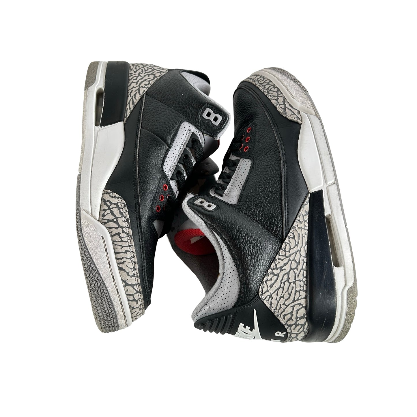 854262 001 Jordan 3 Black Cement 2018 [USED] - 10 M (Used3) (No Box3)