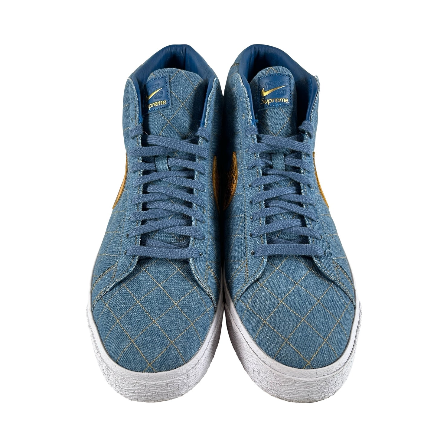 DX8421 400 Nike SB Blazer Mid QS Supreme Denim [USED] - 13 M (Used)