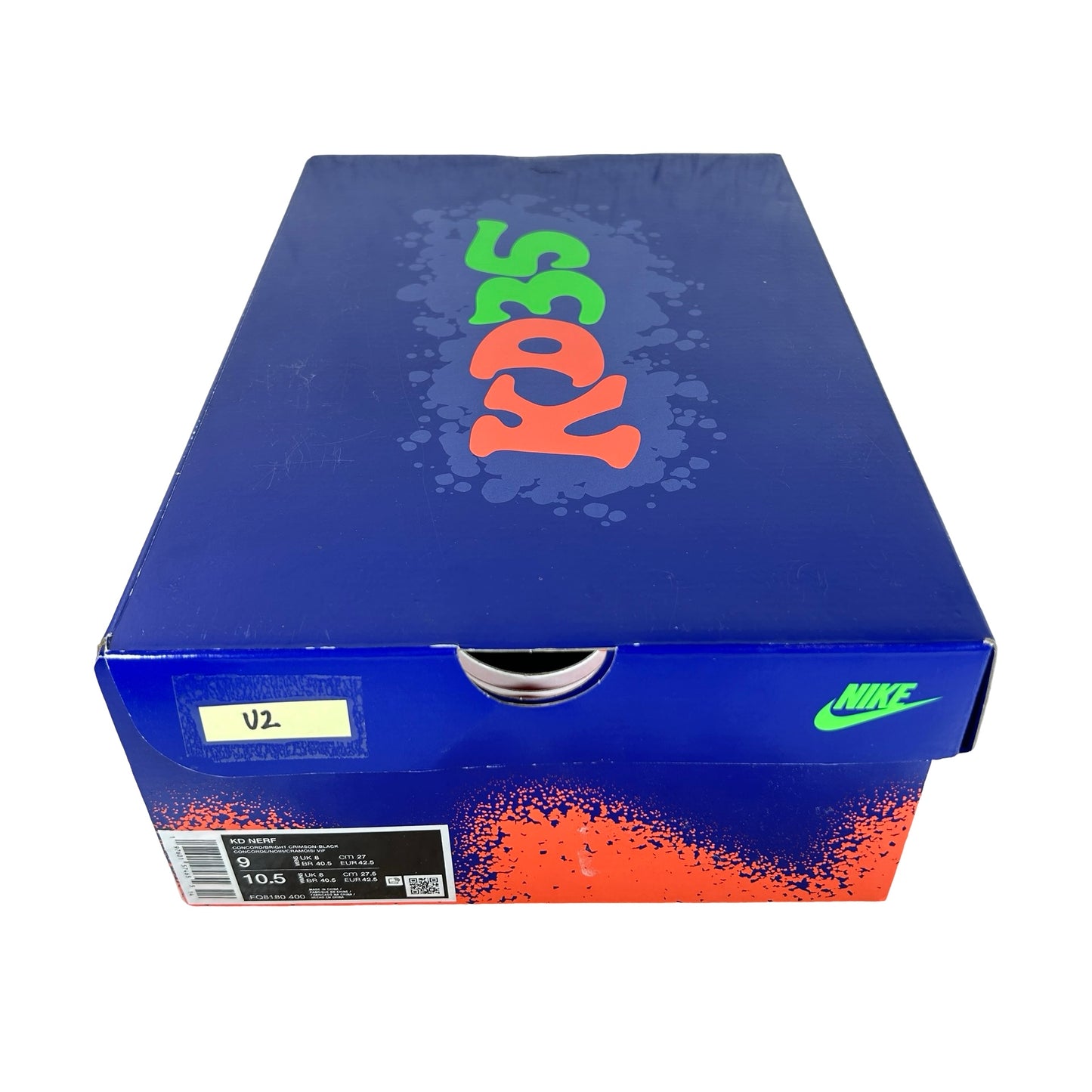 FQ8180 400 Nike KD 4 NERF (2024) [USED] - 9 M (Used2)