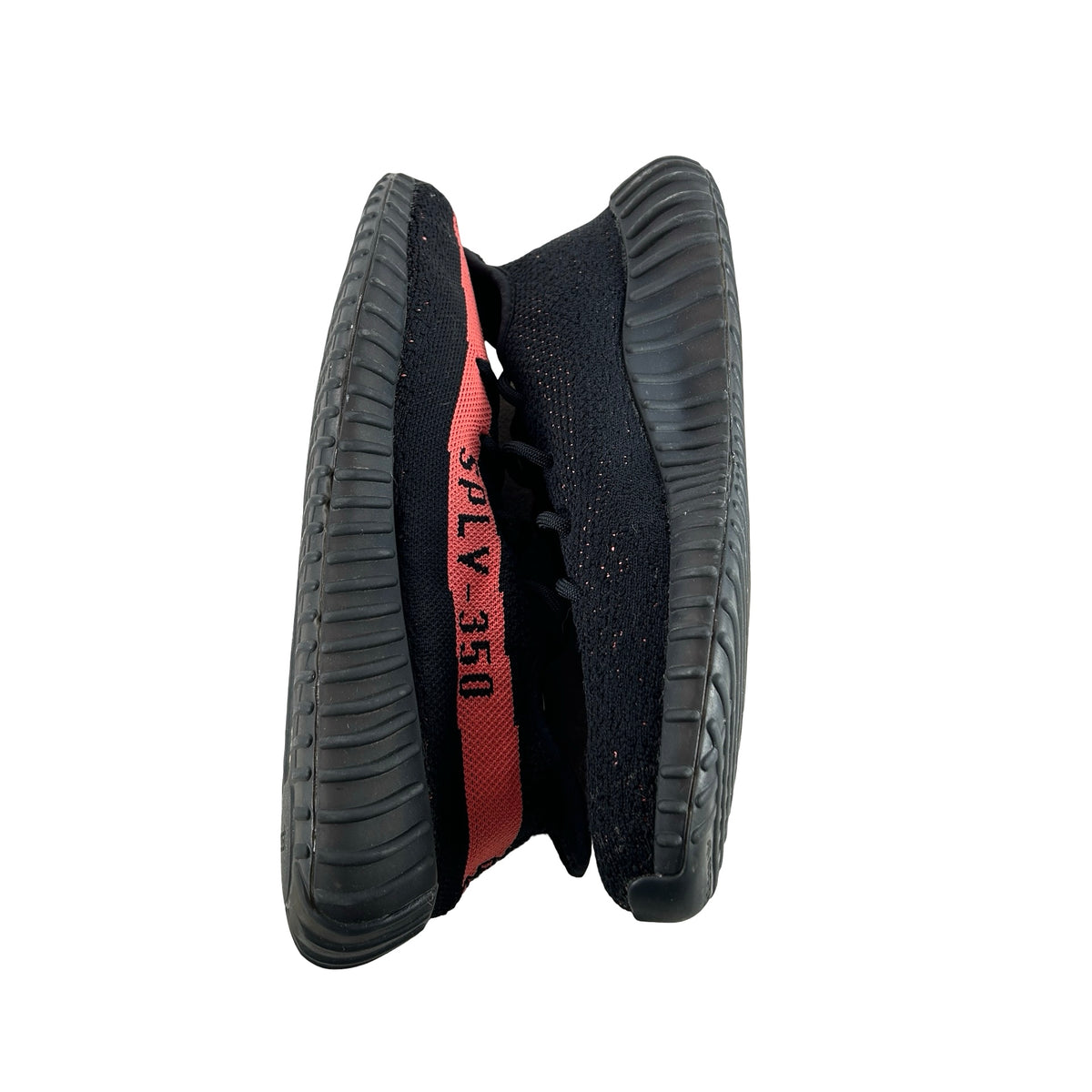BY9612 Yeezy Boost 350 V2 Core Black Red [USED] - 10.5 M (Used) (No Box)