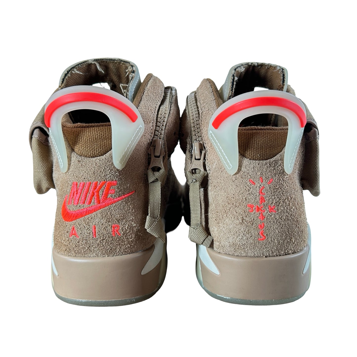 DH0690 200 Jordan 6 Retro Travis Scott British Khaki [USED] - 9 M (Used16)