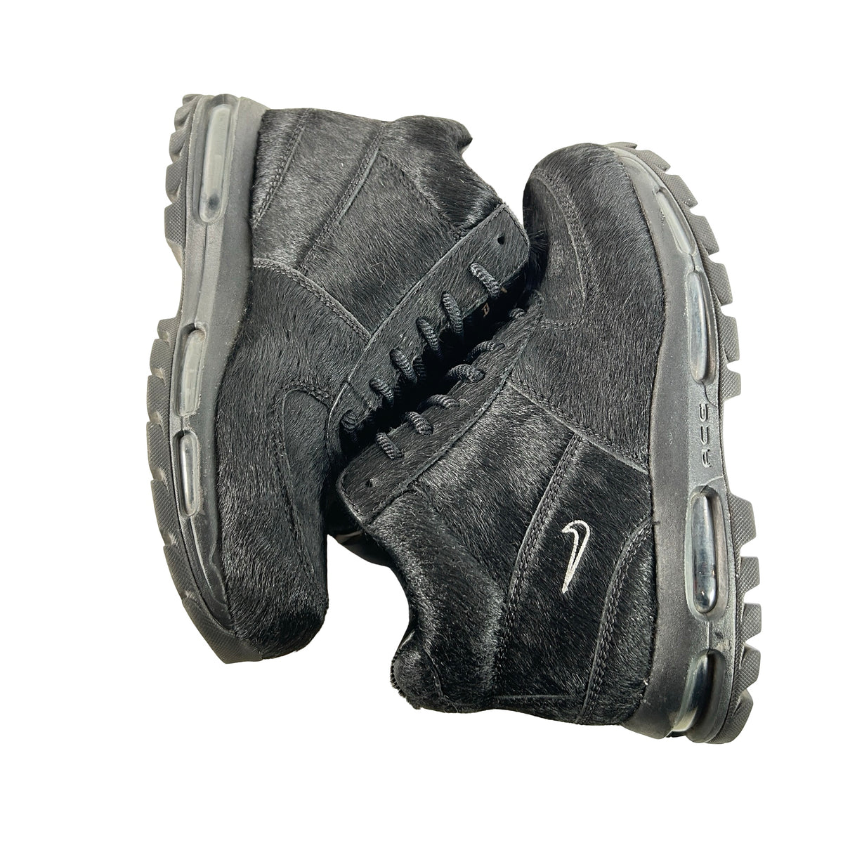 IO4635 001 Nike Air Max Goadome Black Pony Hair [USED] - 8.5 M (Used)