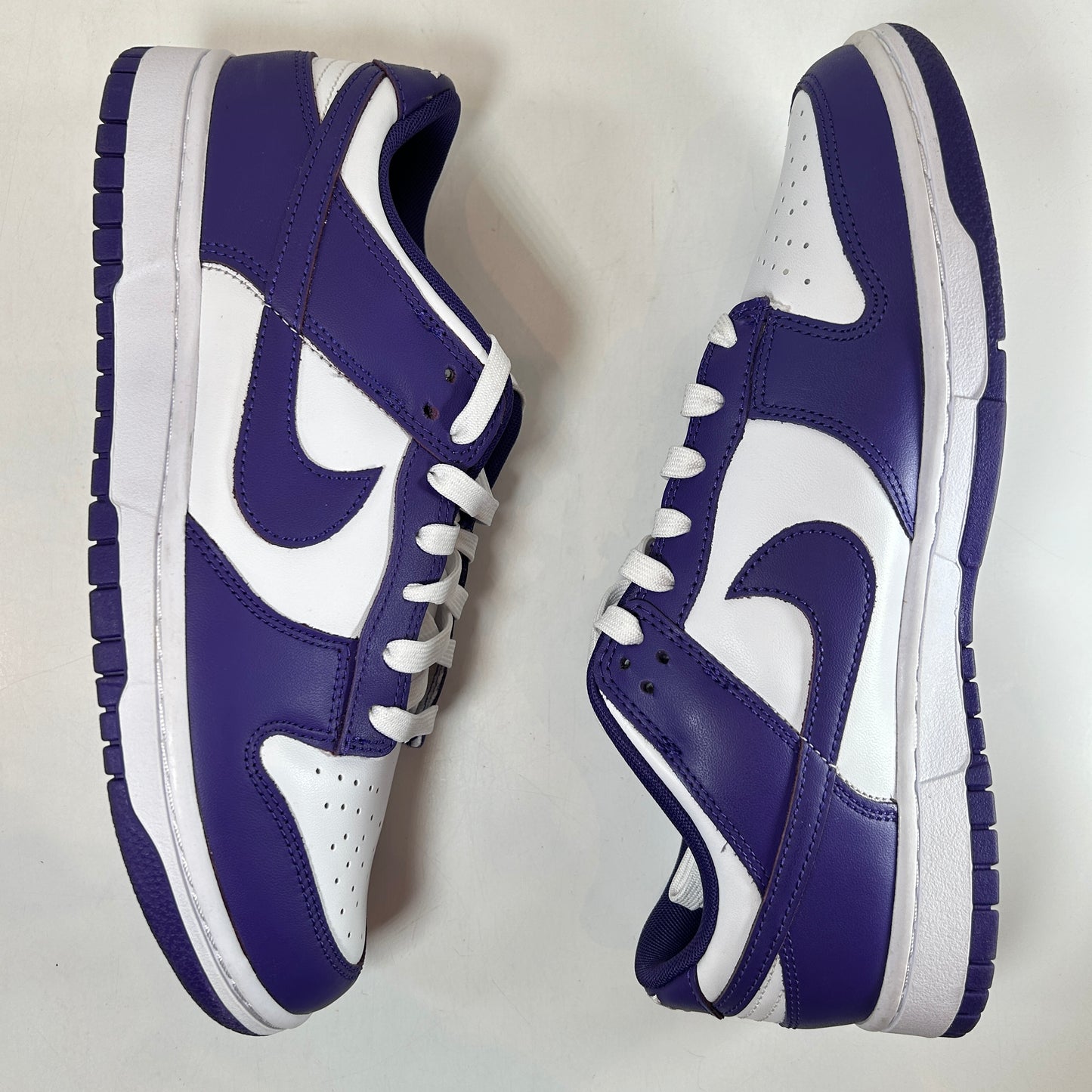 DD1391 104 Nike Dunk Low Championship Court Purple [USED] - 10.5 M (VNDS)