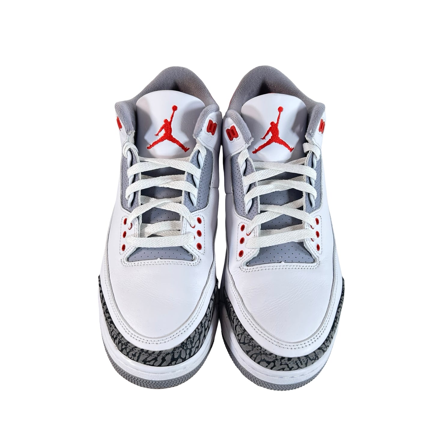 DN3707 160 Jordan 3 Retro Fire Red (2022) [USED] - 9.5 M (Used11)