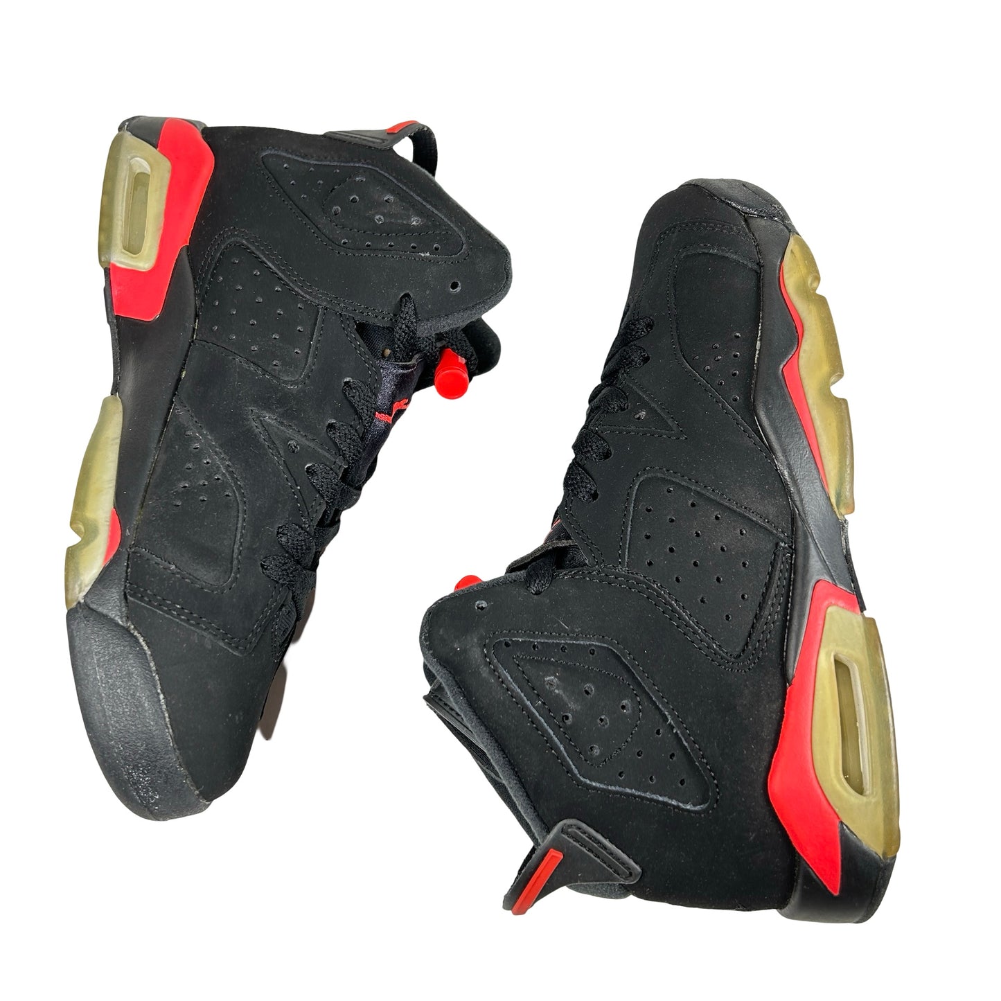 384665 023 Jordan 6 Retro Infrared Black (2014) (GS) [USED] - 5.5 Y (Used)