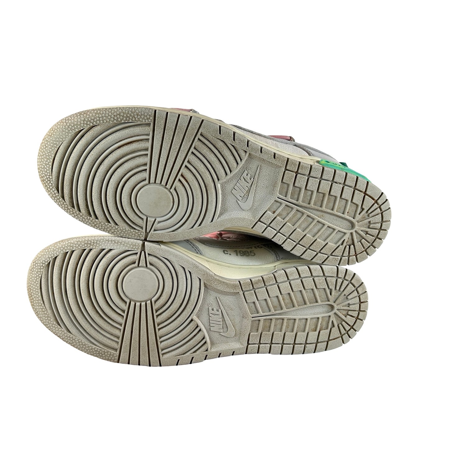DM1602 109 Nike Dunk Low Off-White Lot 9 [USED] - 8.5 M (Used) (No Box)