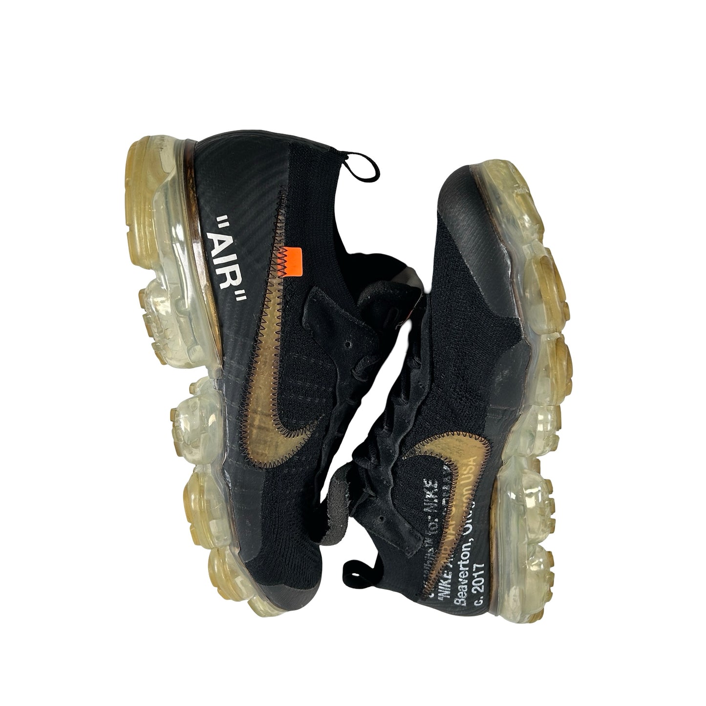 AA3831 002 Nike Air VaporMax Off-White Black (2018) [USED] - 12 M (Used)