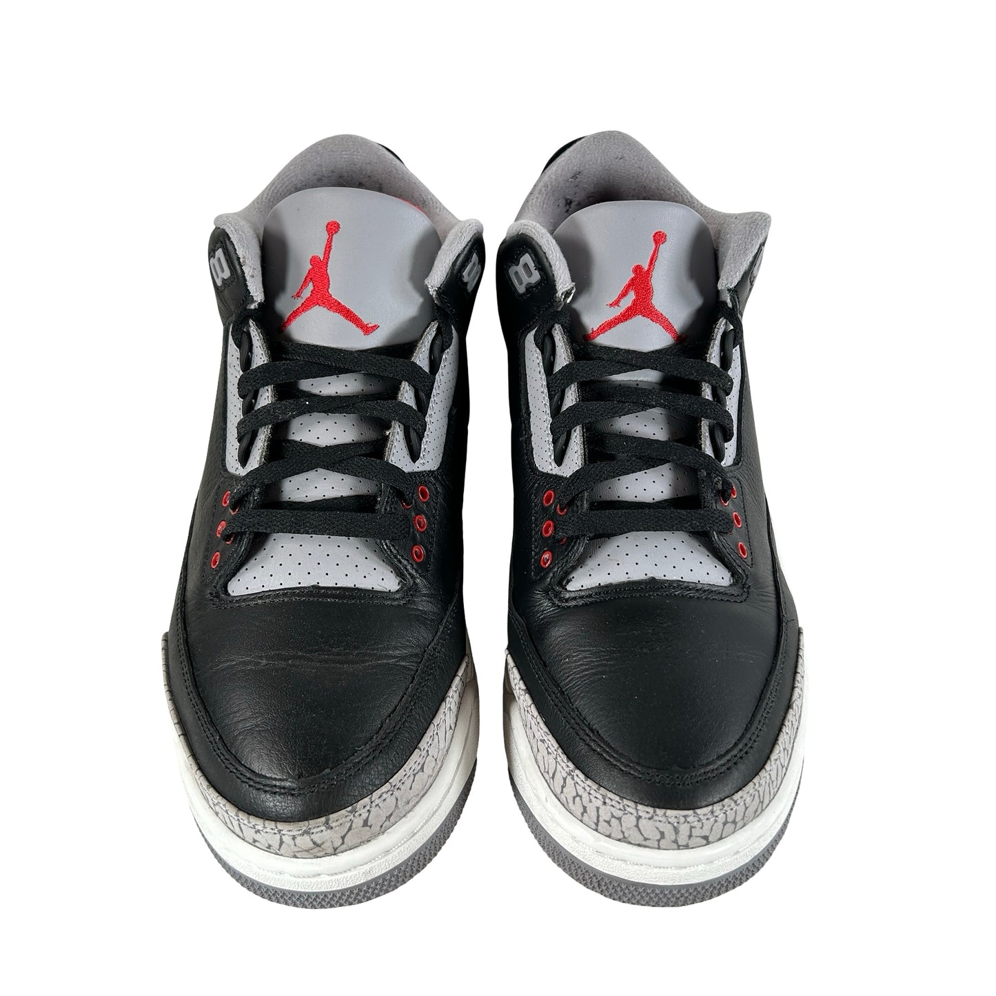 DN3707 010 Jordan 3 Retro OG Black Cement (2024) [USED] - 10.5 M (Used26)