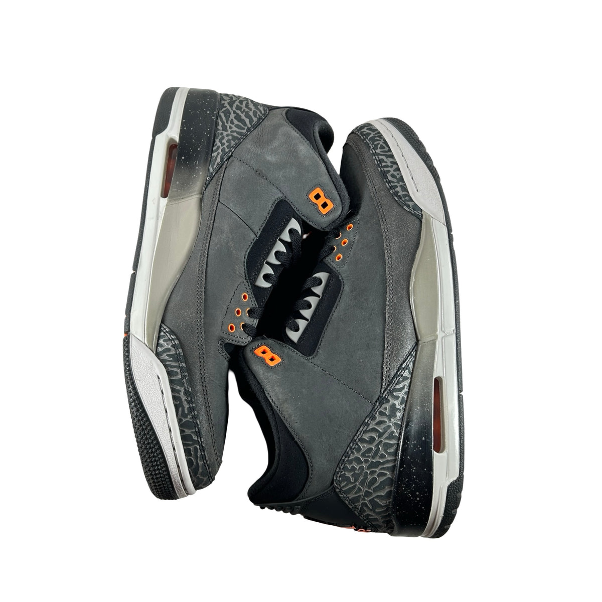 CT8532 080 Jordan 3 Retro Fear Pack (2023) [USED] - 13 M (Used) (No Box)