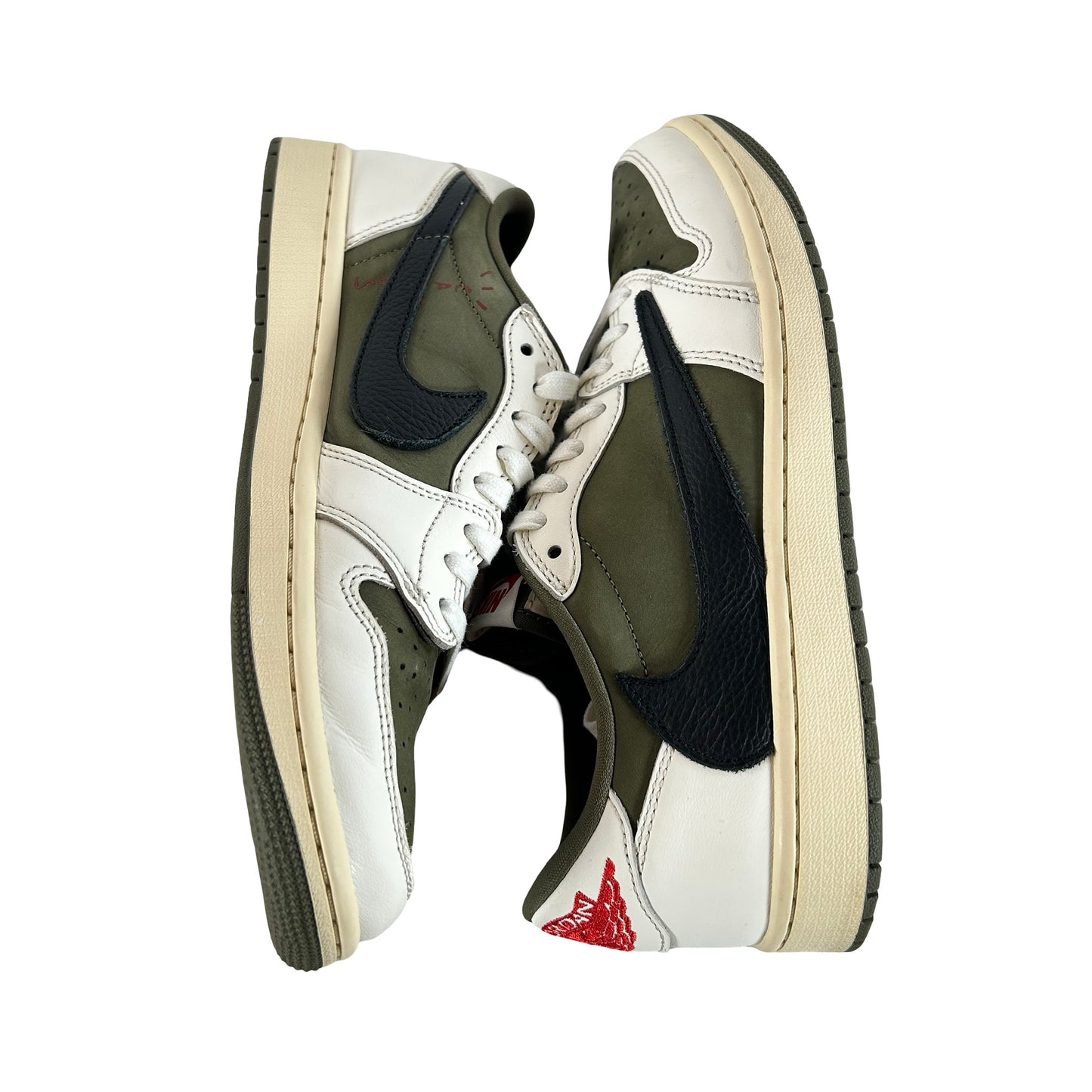 DM7866 200 Jordan 1 Retro Low OG SP Travis Scott Medium Olive [USED] - 9 M (Used8)