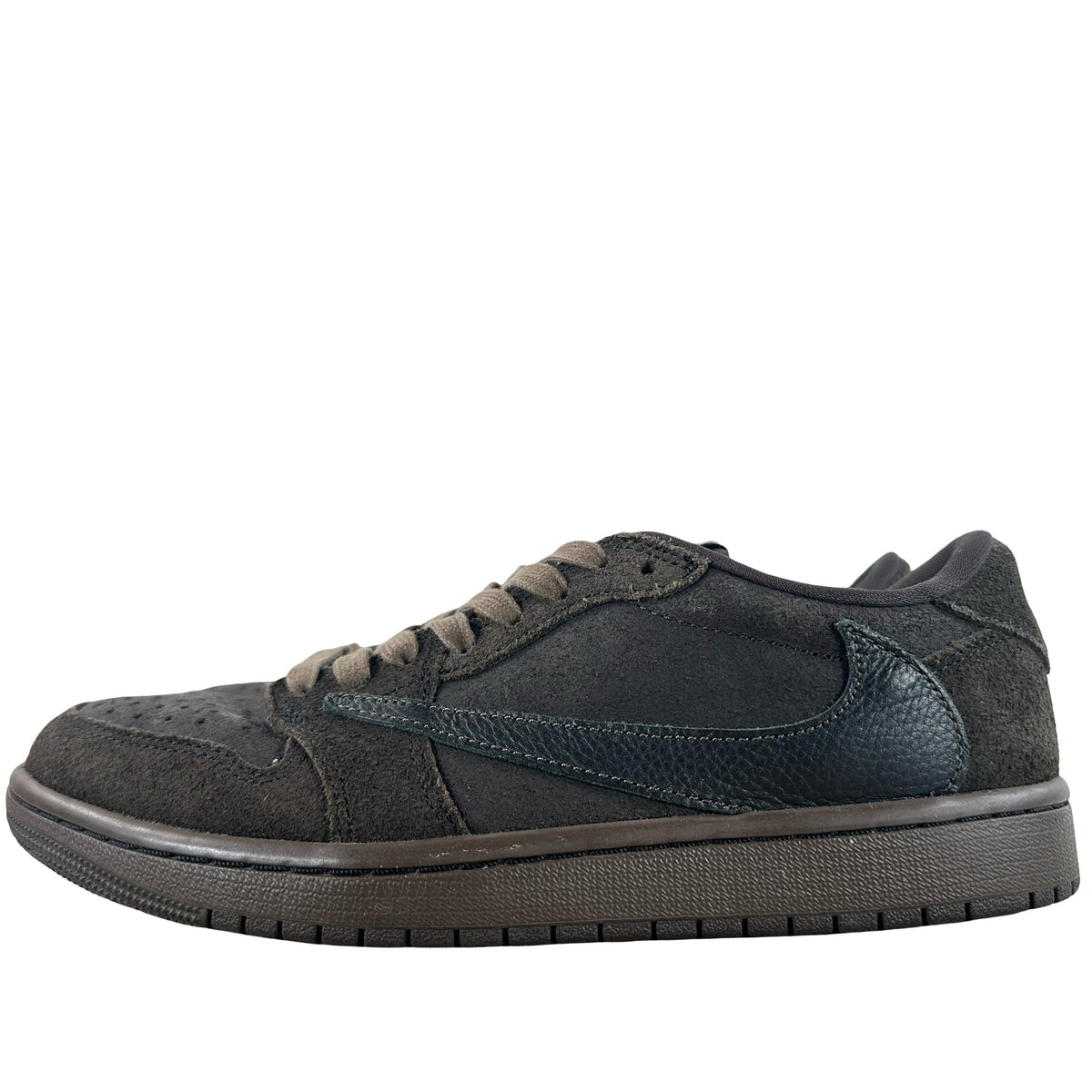 DM7866 202 Jordan 1 Retro Low OG SP Travis Scott Velvet Brown [USED] - 8 M (Used10)