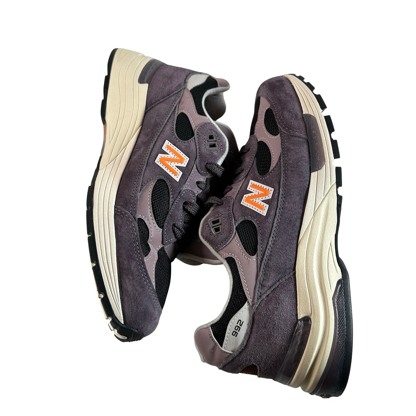 U9920P New Balance 992 MiUSA Dark Ice Wine Black [USED] - 8.5 M (Used)