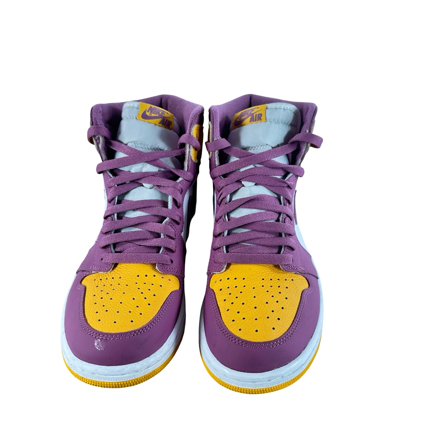555088 706 Jordan 1 Retro High OG Brotherhood [USED] - 10 M (Used)