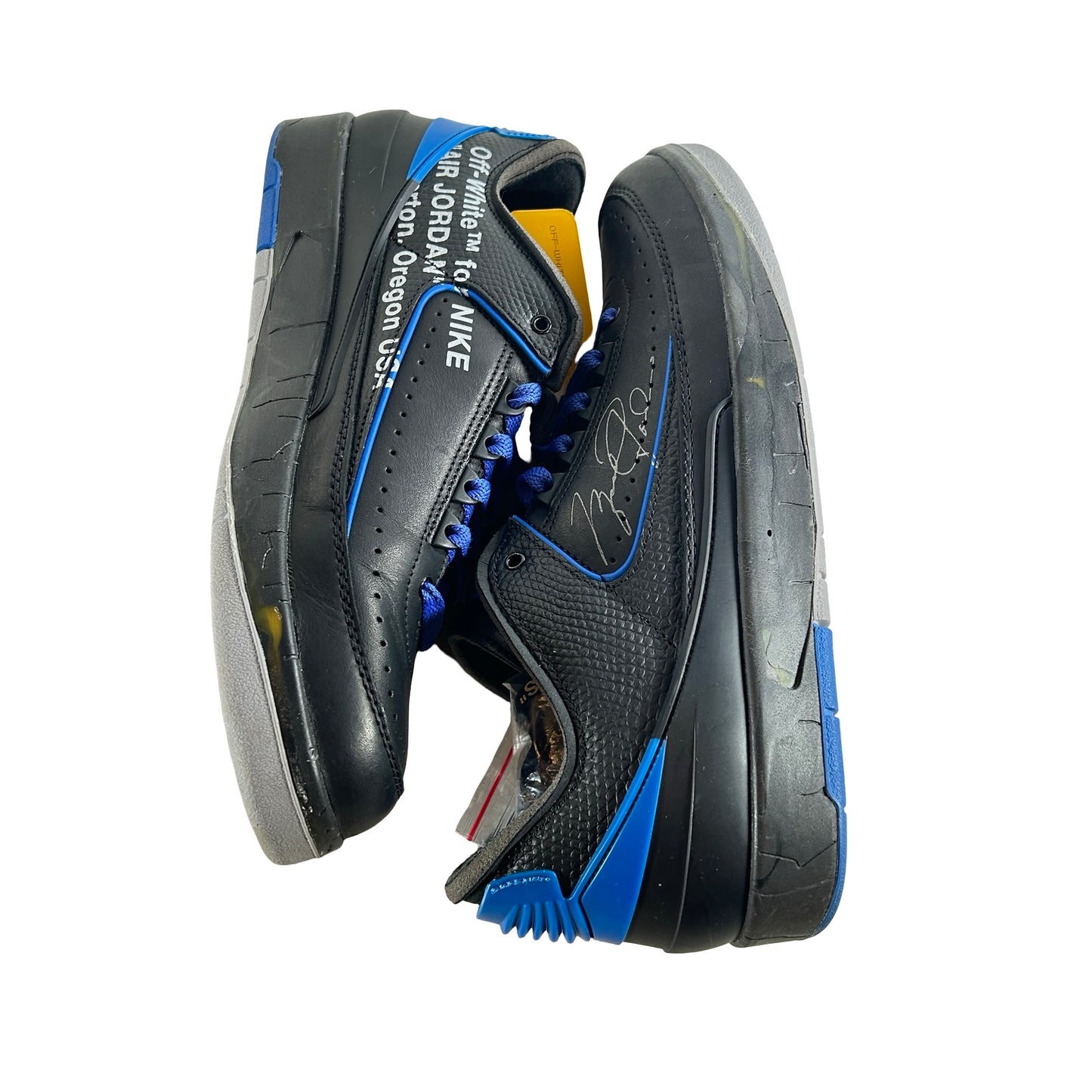 DJ4375 004 Jordan 2 Retro Low SP Off-White Black Blue [USED] - 10.5 M (Used8)