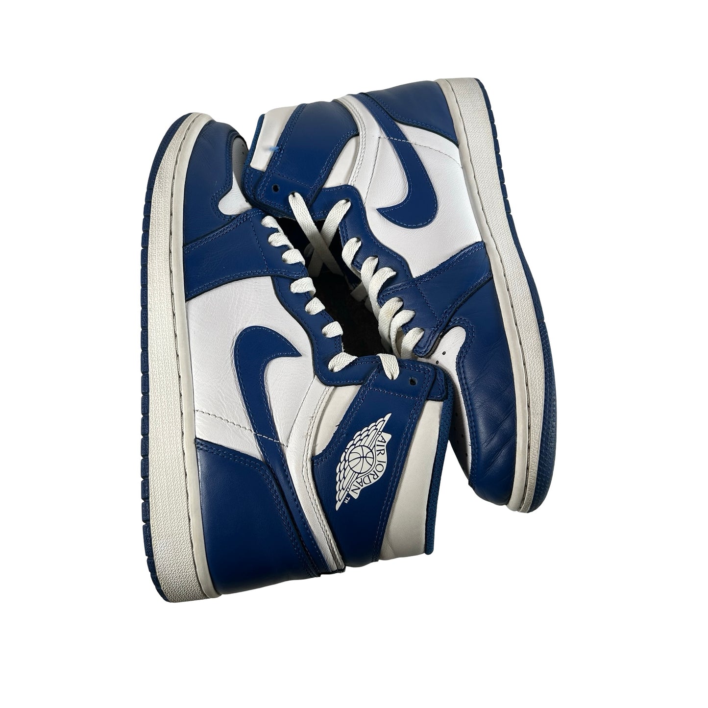 555088 127  Jordan 1 Retro Storm Blue [USED] - 10 M (Used) (Replace Box2)