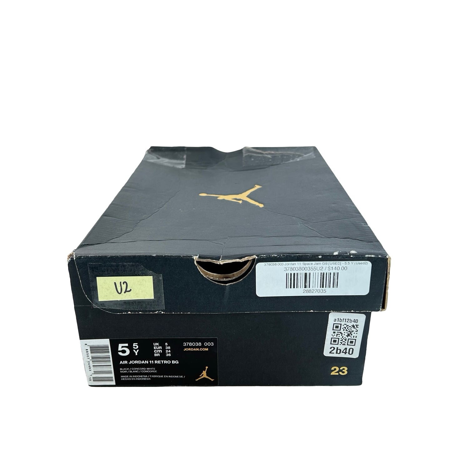 378038 003 Jordan 11 Space Jam GS [USED] - 5.5 Y (Used2)
