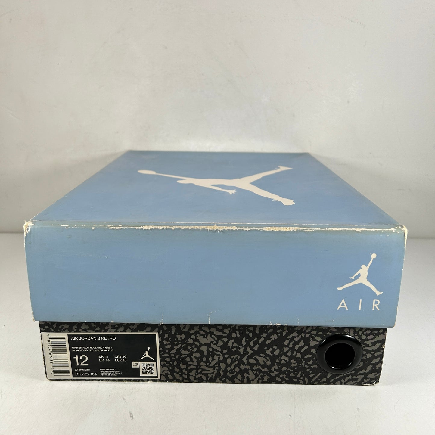 CT8532 104 Jordan 3 Retro UNC (2020) [USED] - 12 M (Used)