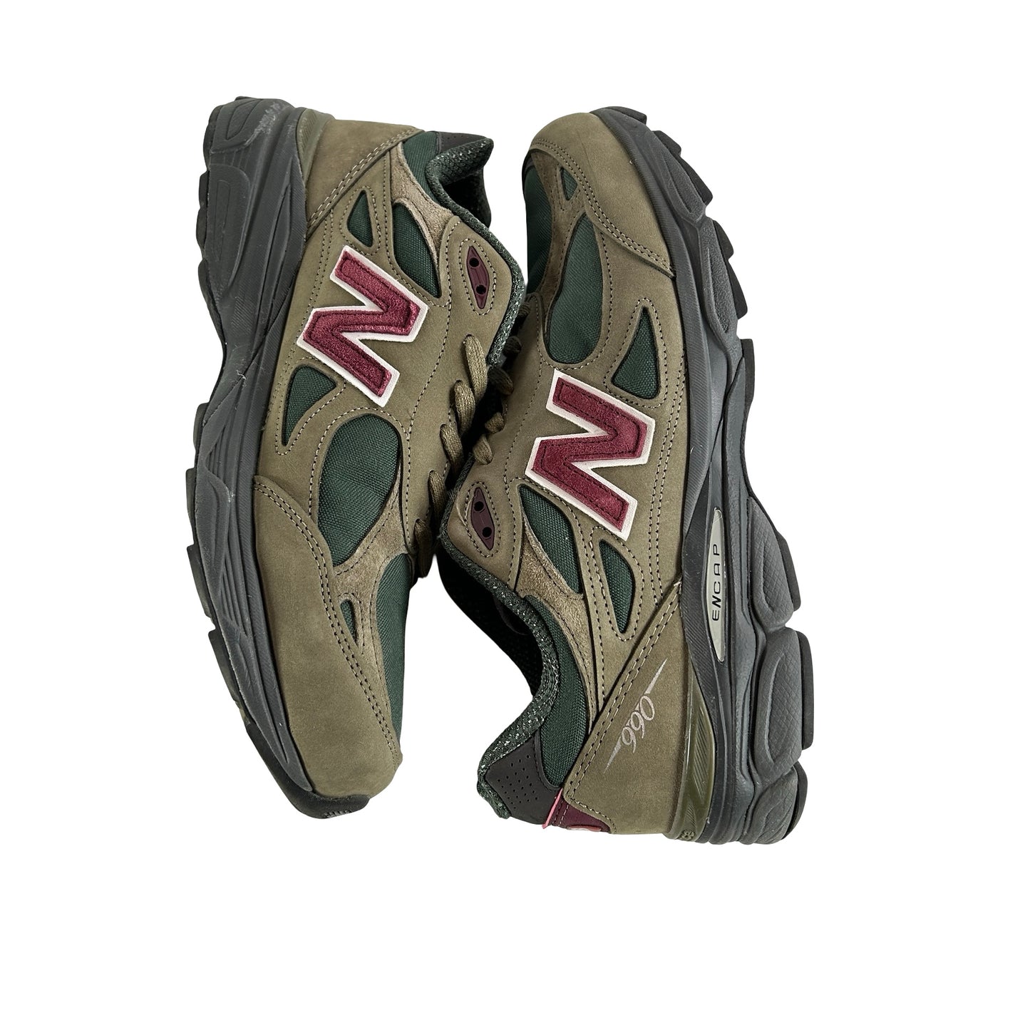 M990GP3 New Balance 990v3 MiUSA Teddy Santis Verde Púrpura