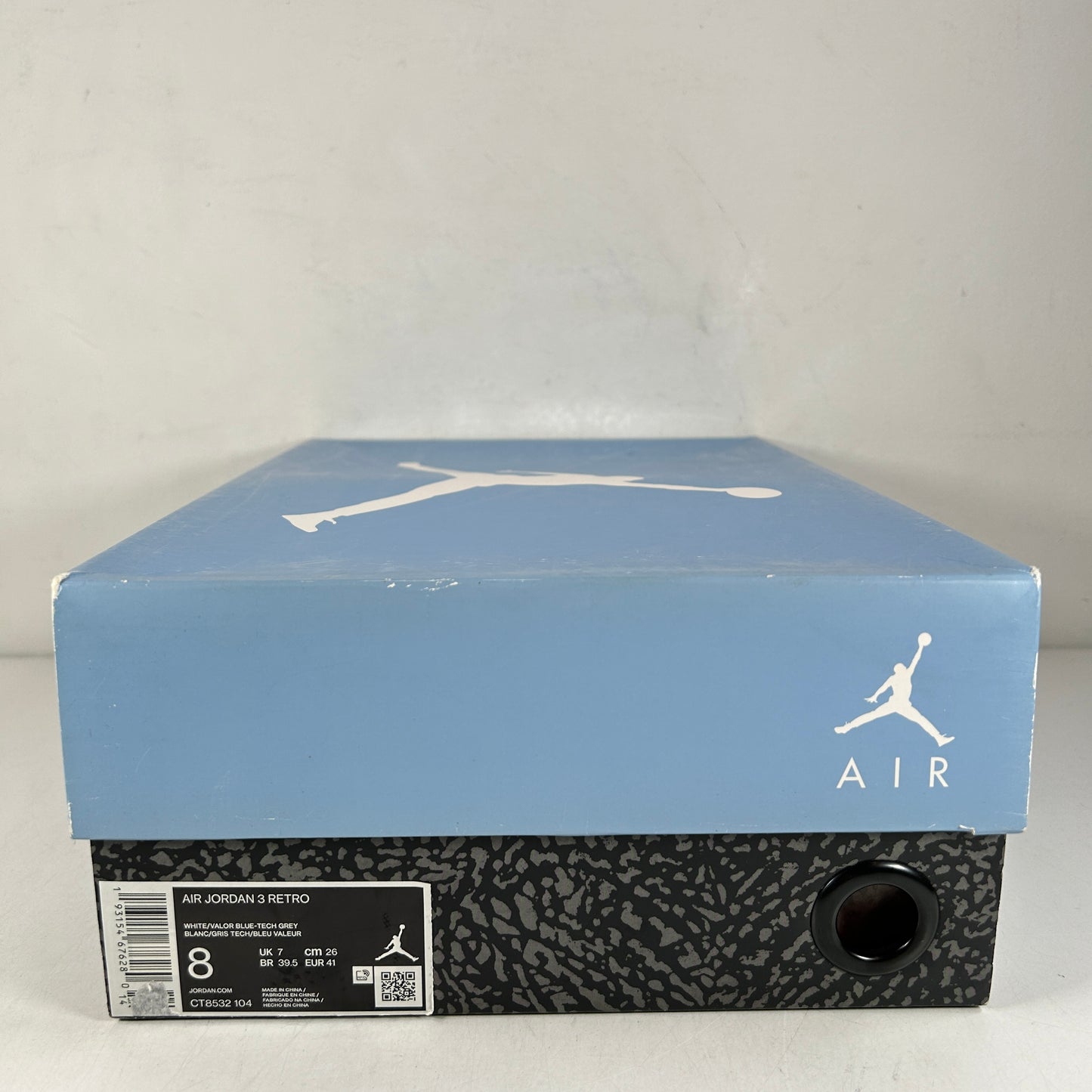 CT8532 104 Jordan 3 Retro UNC (2020) [USED] - 8 M (Used2)