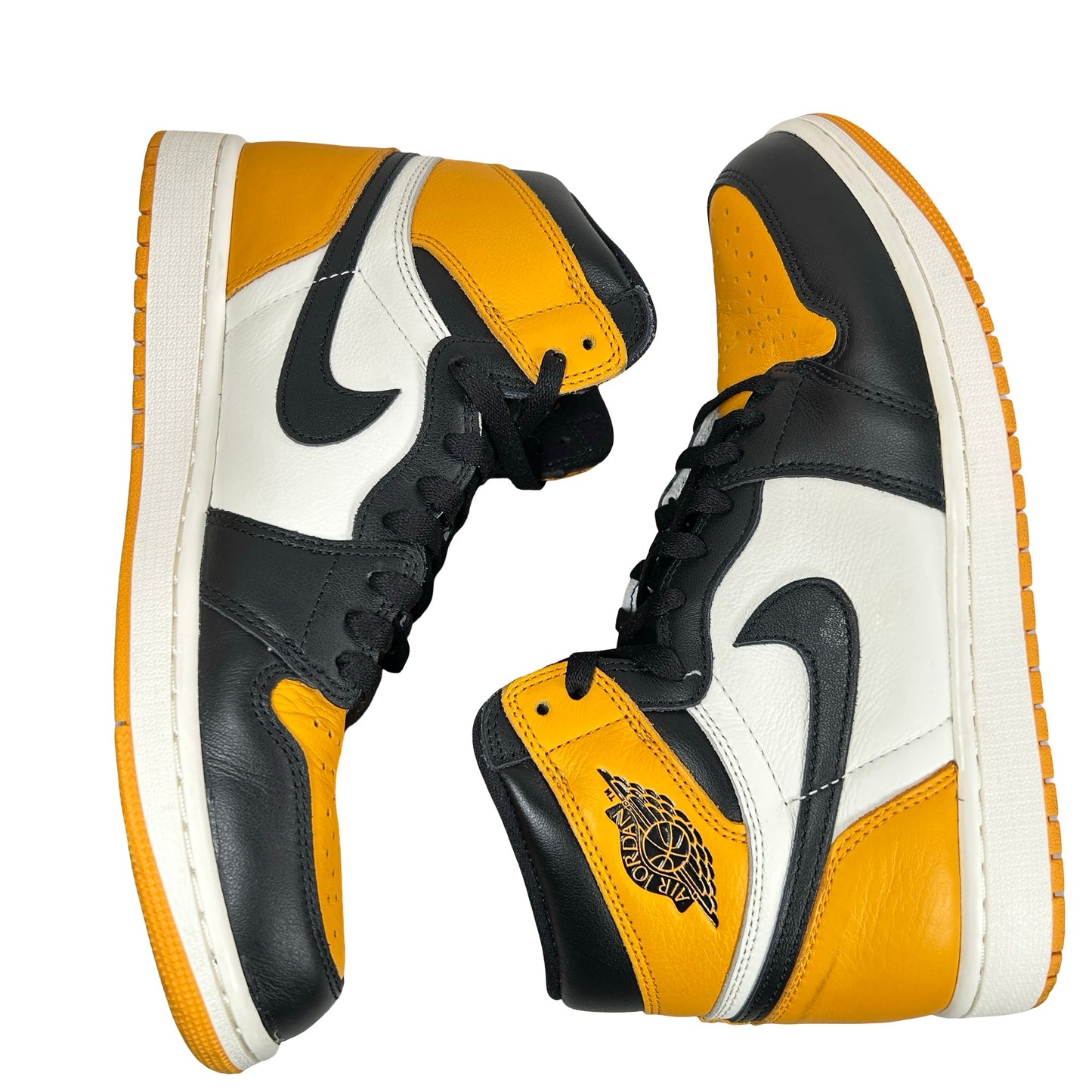 555088 711 Jordan 1 Retro High OG Yellow Toe [USED] - 10 M (Used5)